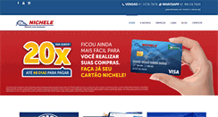 Desktop Screenshot of nichelemateriais.com.br