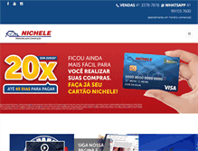 Tablet Screenshot of nichelemateriais.com.br